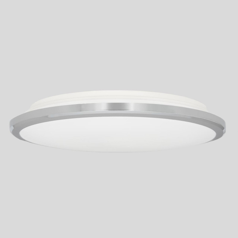 Светильник 28 см, 24W, 3000К CL70224V Луна Хром IP54 LED 24W*Мульти