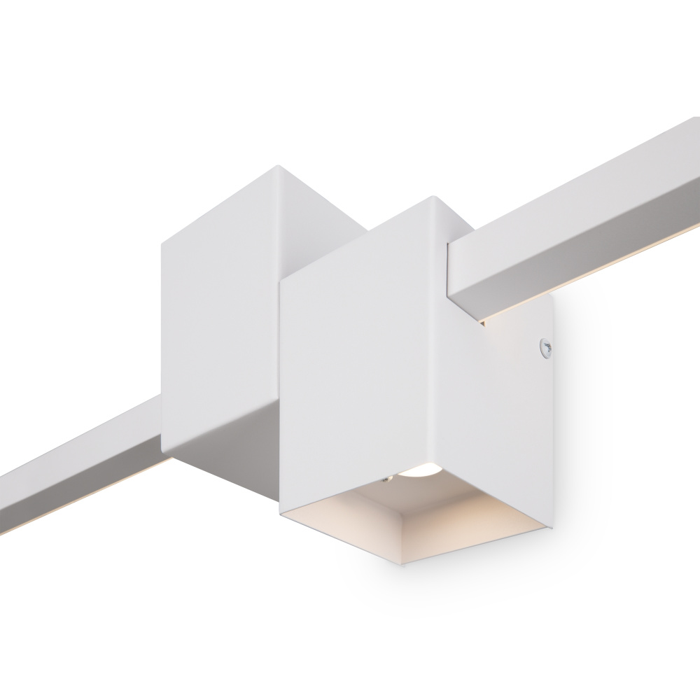 Бра 62*15*-8 см, *LED*17W, 4000K, Freya Союз/Union FR6062WL-L22W, Белый