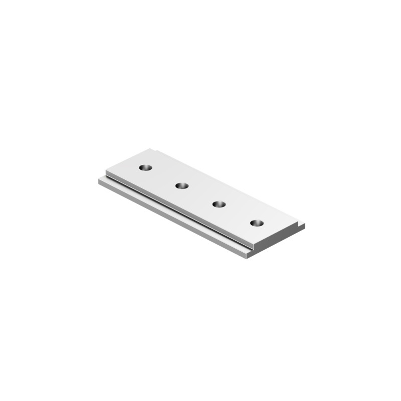 Соединитель для шинопровода 4*1,6*0,2 см, Denkirs SHINE BASE TR5730-AL серый