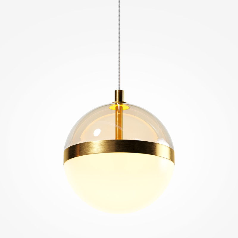 Светильник 12 см, 12W, 3000K, Maytoni Area MOD295PL-L20BS3K, латунь
