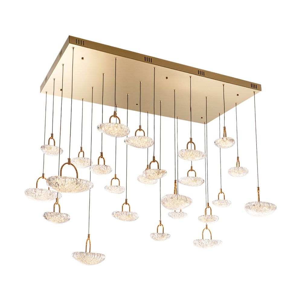 Светильник 120*60*-300 см, *LED*234W, 3000-6000K, Modestyle  MS.2331.1200, Золото