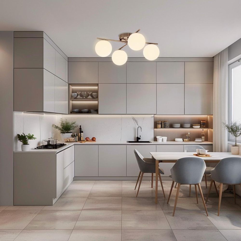 Потолочная люстра 45 см, 48W, 3000-5500K+RGB, Citilux Адам смарт CL228A143, бронза