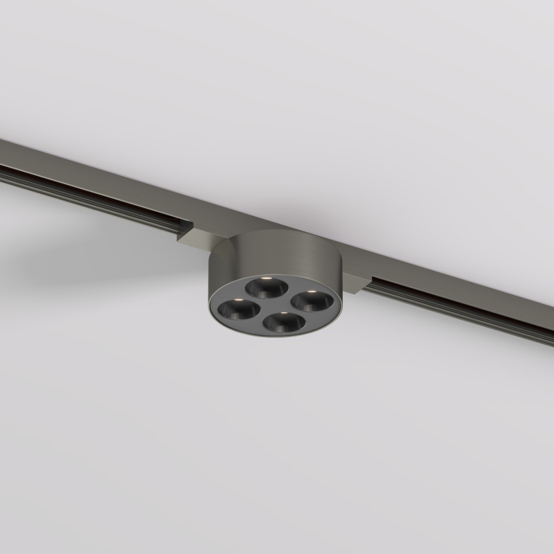 Светильник на шине7,4*2,8 см, 6W, 3000К, Denkirs SHINE GRILL DK5772-DN никель