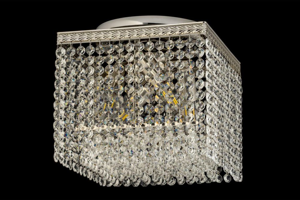 Люстра *24*23 см, 4*E27*60W, Dio D`arte Cremono Nickel Cremono E 1.2.24.100 N, Матовый никель