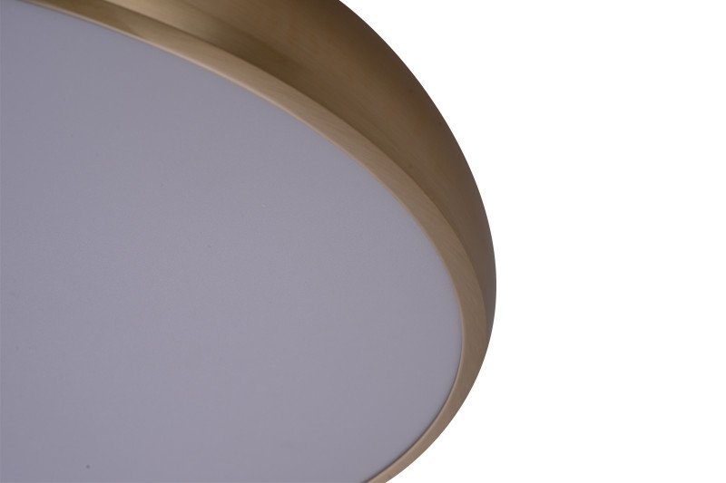 Накладной светильник 58*6 см, LED, 96W, 4000K Zortes Gimpel ZRS.1209.18, латунный