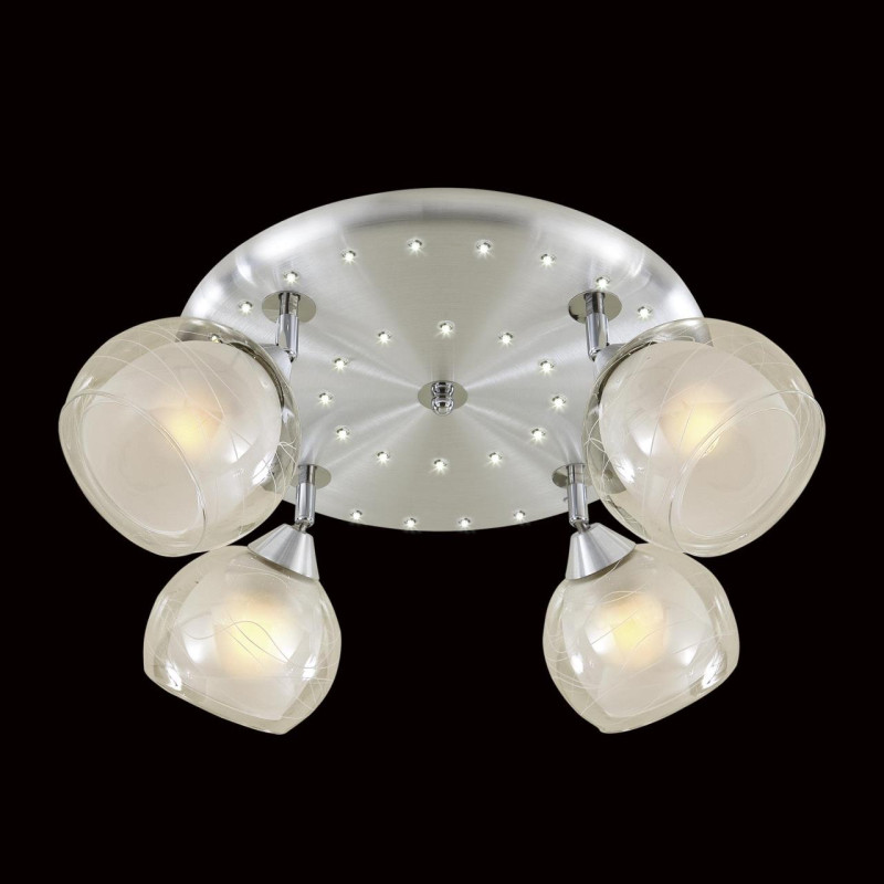 Потолочный светильник Citilux Самба CL158142 хром