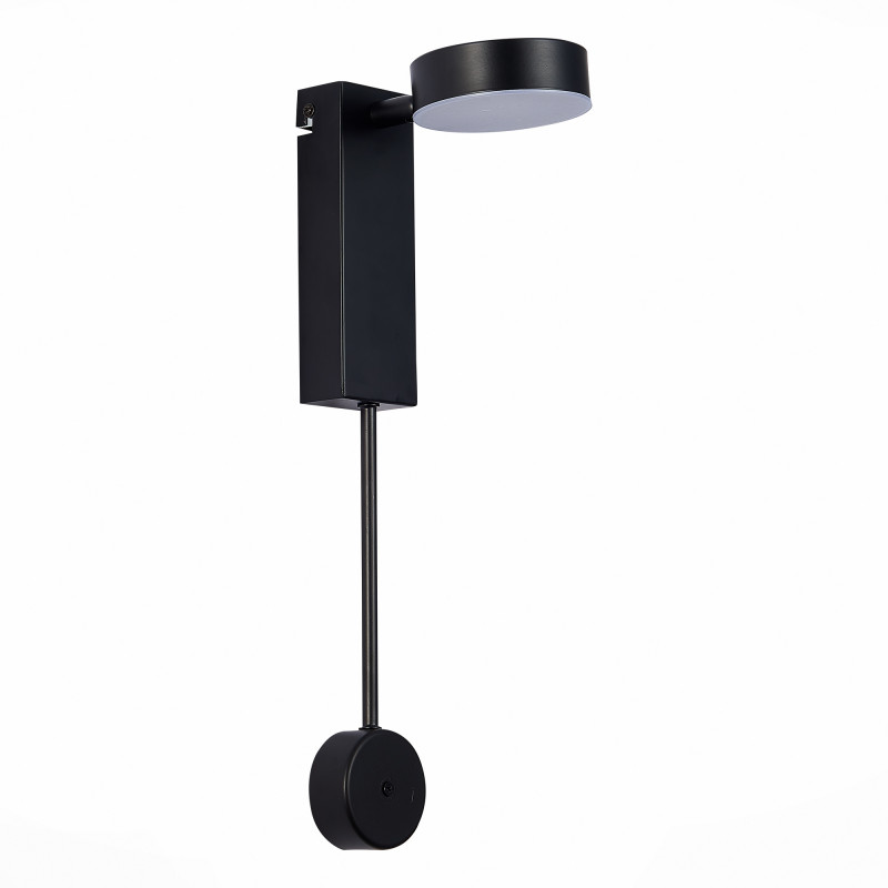 Светильник настенный 10 см, 9W 4000K ST LUCE TOSSE SL6001.401.01 Черный