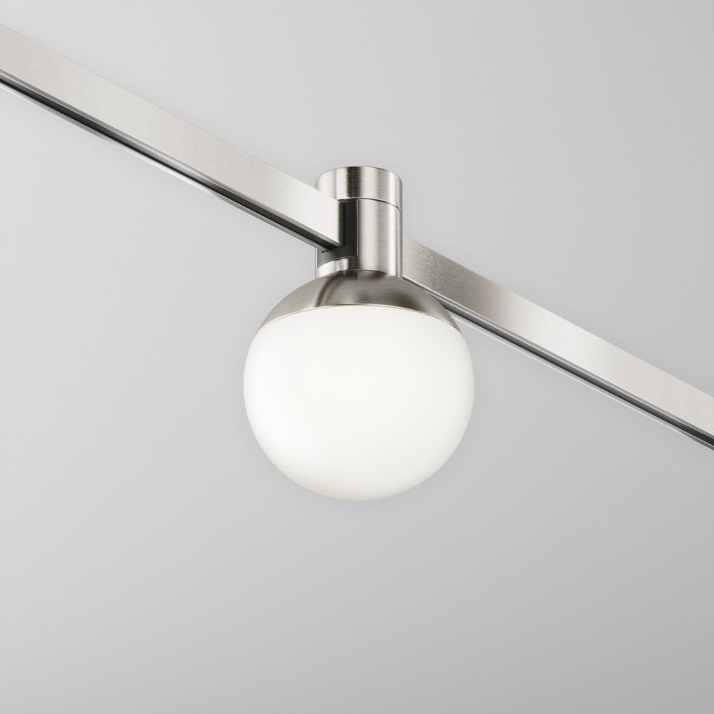 Трековый светильник  TR149-1-5W4K-PT **-10,9 см, *LED*5W, 4000K, Maytoni technical FLARITY TR149-1-5W4K-PT, Платина