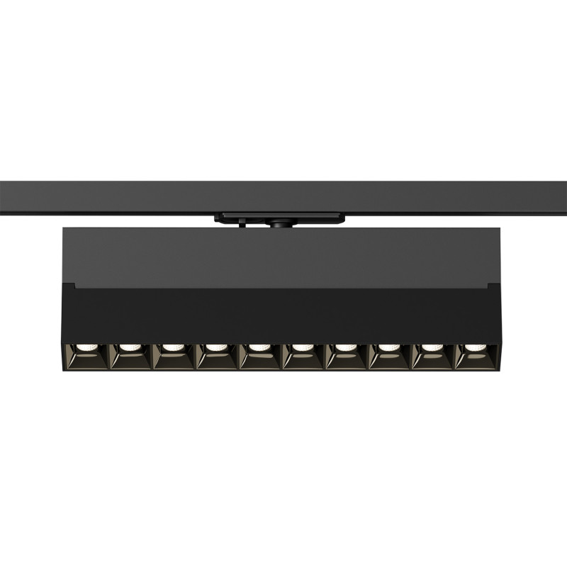 Светильник на шине 27,1*3,5*11,8 см, LED * 20W, 3000K, Denkirs Edder DK6636-BK, черный