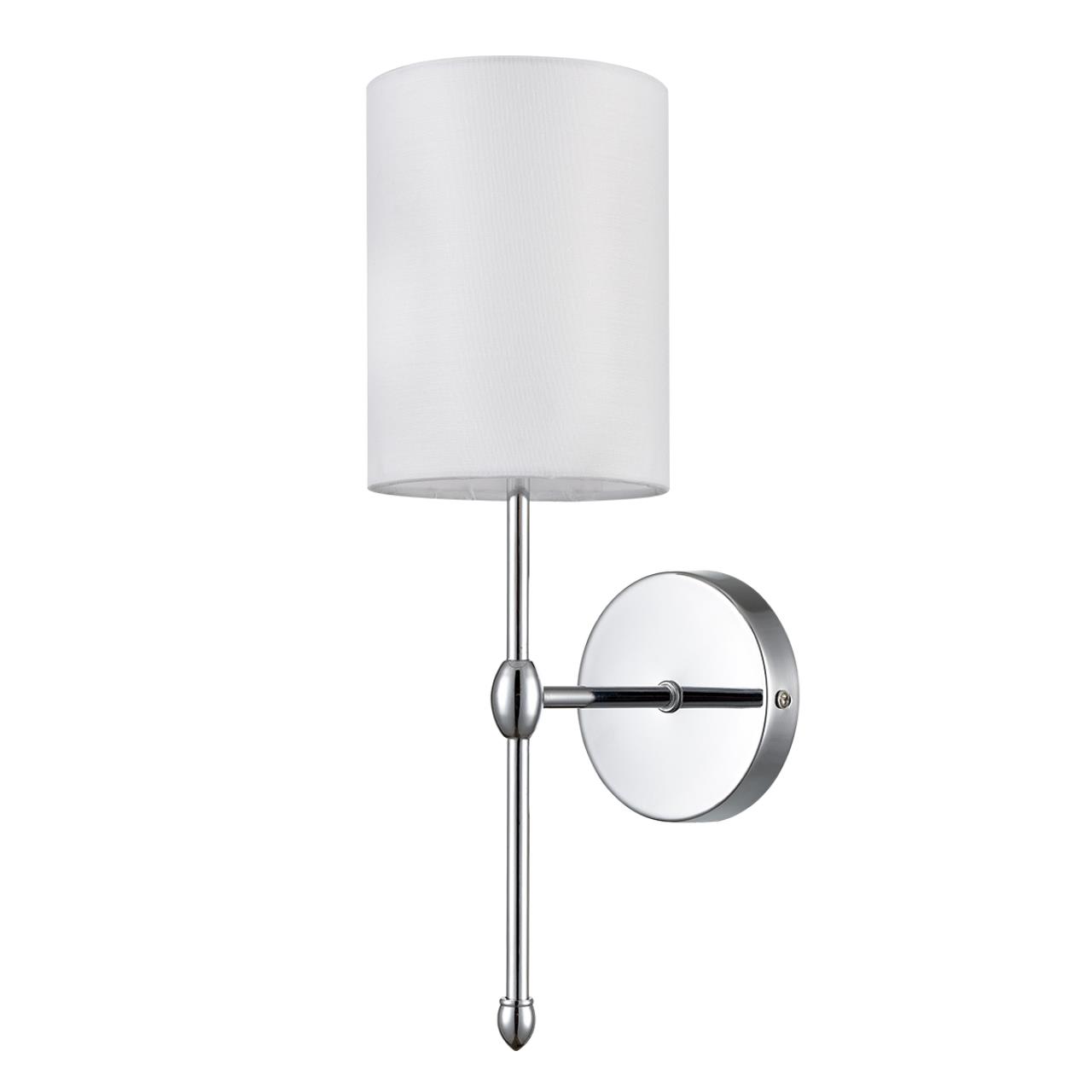 Бра 13*40 см, 1*E14 Lumion LATTI 6589/1W хром, белый