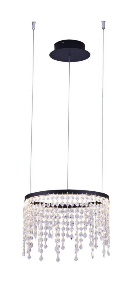 Люстра *40*175 см, 1*LED*24W, K, Lucia Tucci Eclipse eclipse 1671.1 D400 LED, серебряный
