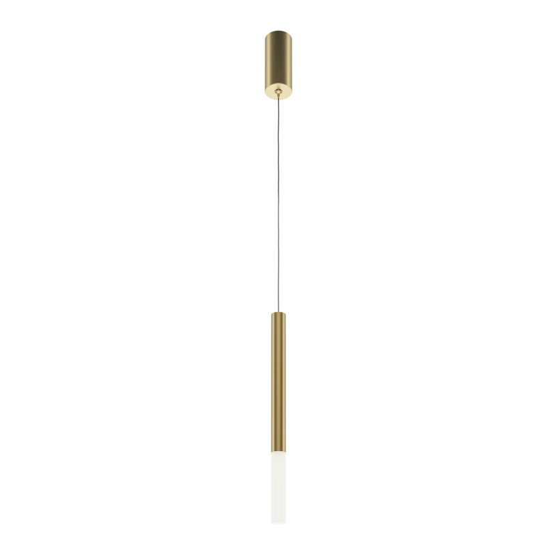 Подвесной светильник 3*3*357 см, LED, 6W, 4000К, Maytoni Pro Shade MOD157PL-L6GK золотой