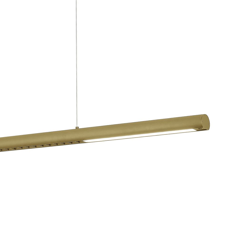Подвесной светильник 120*8*15-150 см, *LED*24W, 3000K, Mantra Lineal MAN9036, золотой