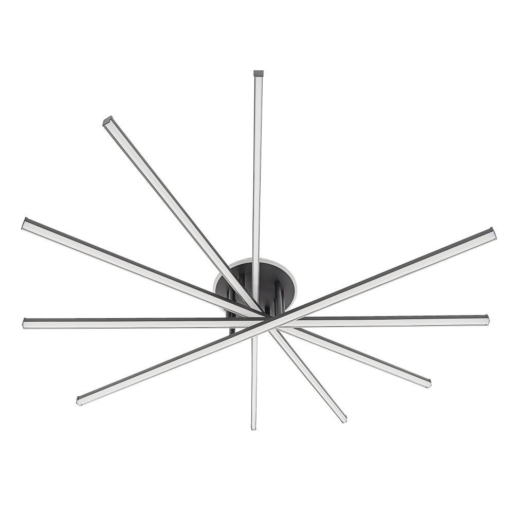 Светильник 120 см, 150W, 3000-5500K, 25 м2 Citilux TRENT CL203651 LED, черный