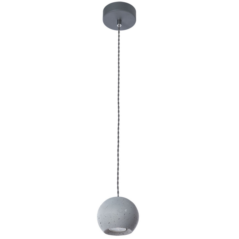 Светильник подвесной Arte Lamp Bender A4323SP-1GY, серый бетон