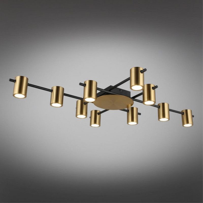 Люстра 100**12 см, GU10, 25W, Aployt Elwisia APL.633.07.10, бронзовый