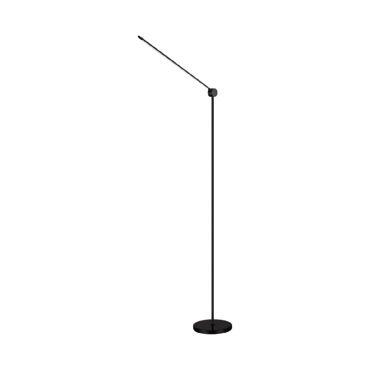 Торшер 148 см, 15W, 3000K, Odeon Light Foden 7101/15FL, черный