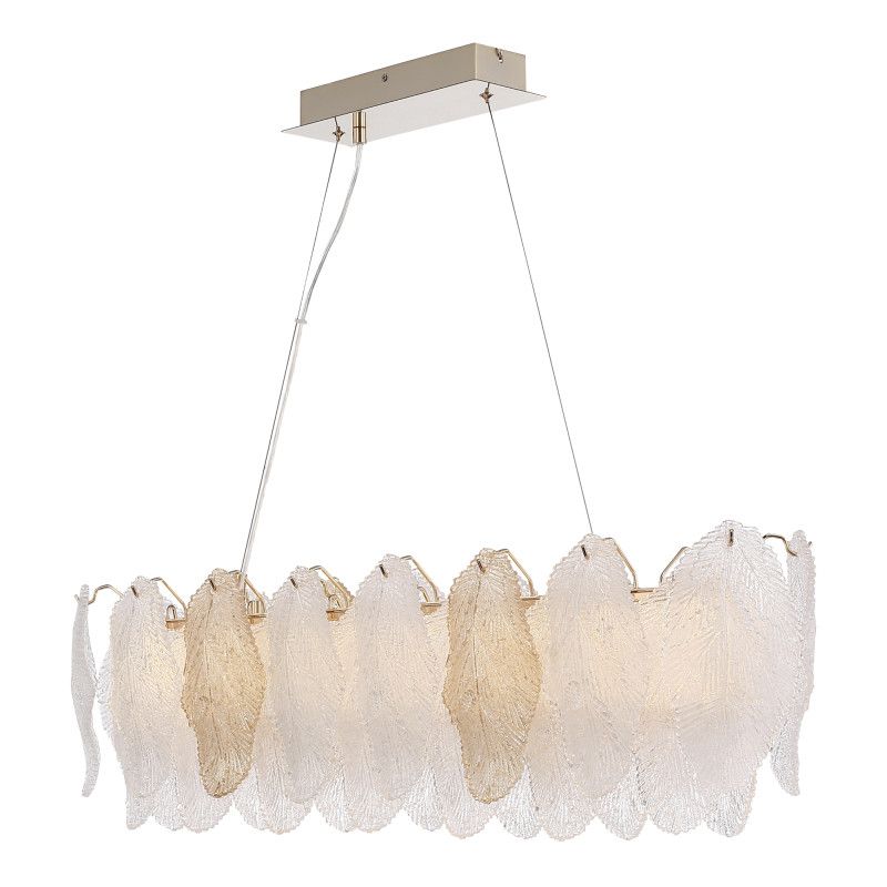 Подвесная люстра 95*16*-170 см, 1*LED, 24W, 3000K, ST-Luce Lightsome SL6135.233.01, золотой