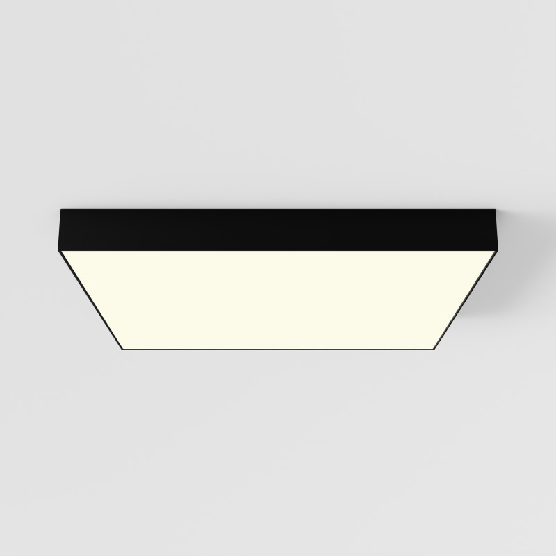 Светильник 60 см,90W, 3000K, Maytoni C032CL-90W3K-SQ-B, черный