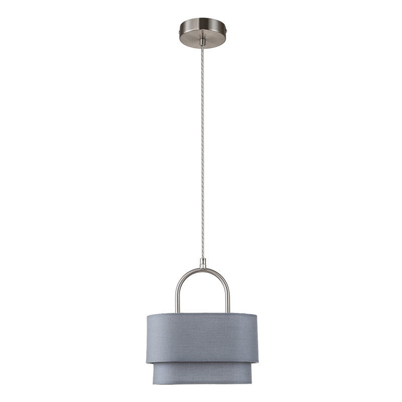 Подвесной светильник 22*13*160 см, 2*E14*40W, Indigo Classic V000440, никель, 13024/2P Nickel