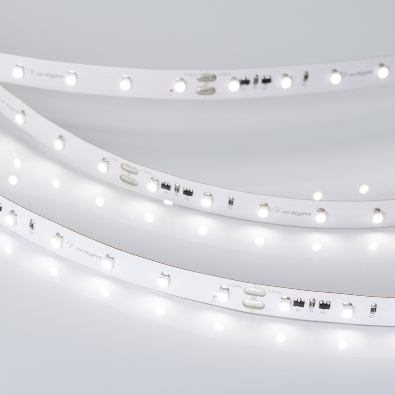 Лента RT-20000 24V Day4000 (3528, 60 LED/m, 20m) (Arlight, 4.8 Вт/м, IP20) 025011. Цена указана за 20 метров. Продается кратно 20 метрам.