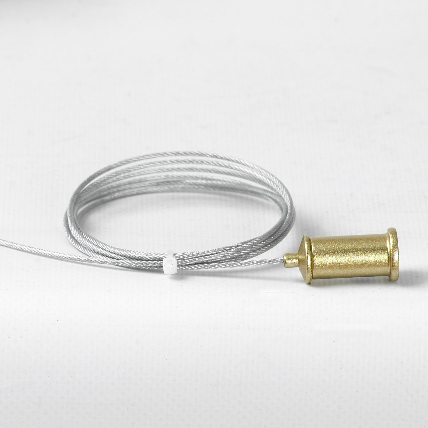 Линейно-подвесной светильник 102*35-150 см, 1*LED, 18W, 4000K, Lussole Calvert LSP-7368, матовое золото