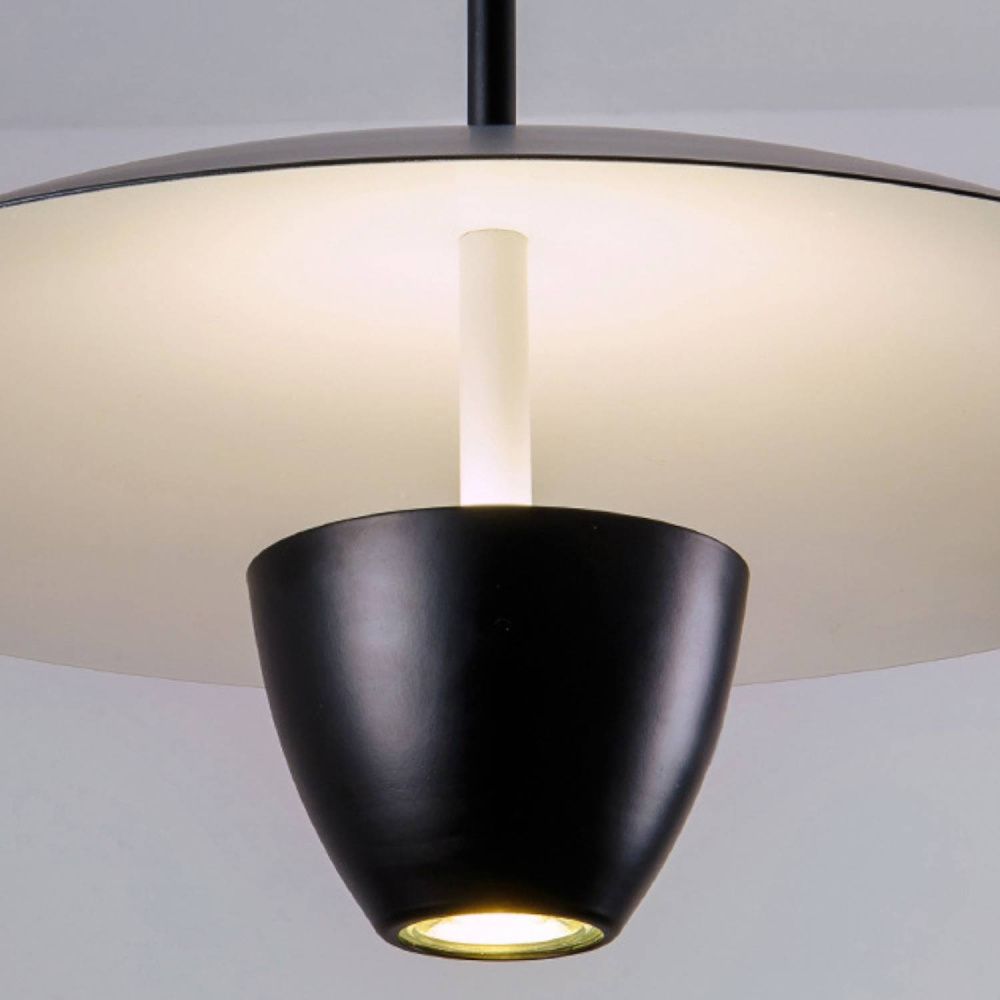 Светильник подвесной *61-200 см, 1*LED*12W, 3000K, Lightera Pichola LE128L-55B, Черный