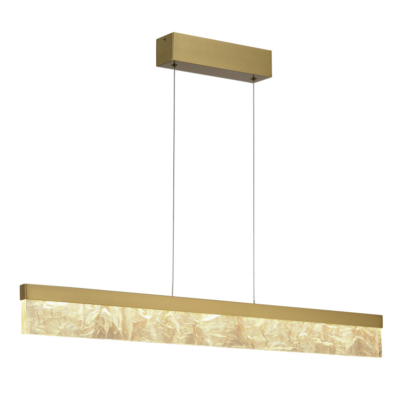Светильник подвесной SPLENDID 1*LED*36W 4000K ST LUCE SL6234.303.36 латунь
