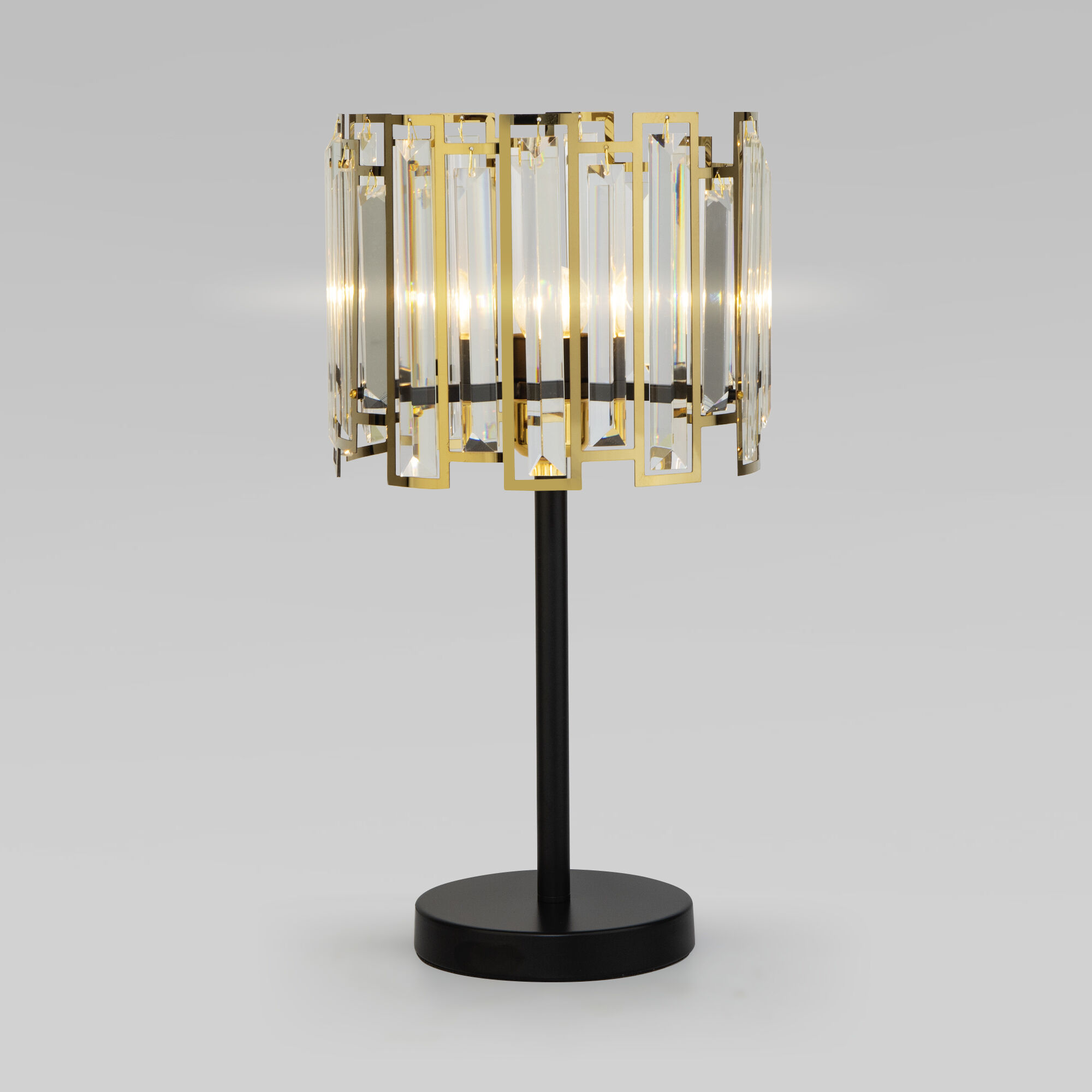 Настольная лампа 48 см, Bogate's CELLA 01148/1, черный-золото