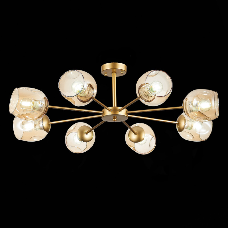 Люстра потолочная Evoluce Pallo SLE155412-08 Золотистый