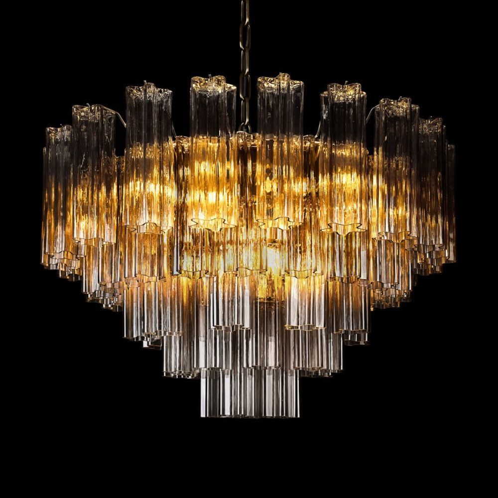 Подвесной светильник 80 см, Loft IT Murano 10580/800 Ash, бронза