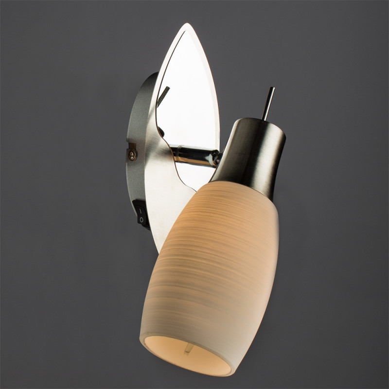 Спот ArteLamp A4590AP-1SS, серебро матовое