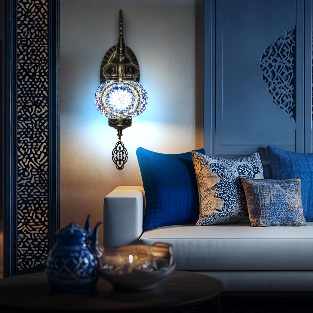 Бра настенное Мозаика Синяя Citilux Каир CL419316