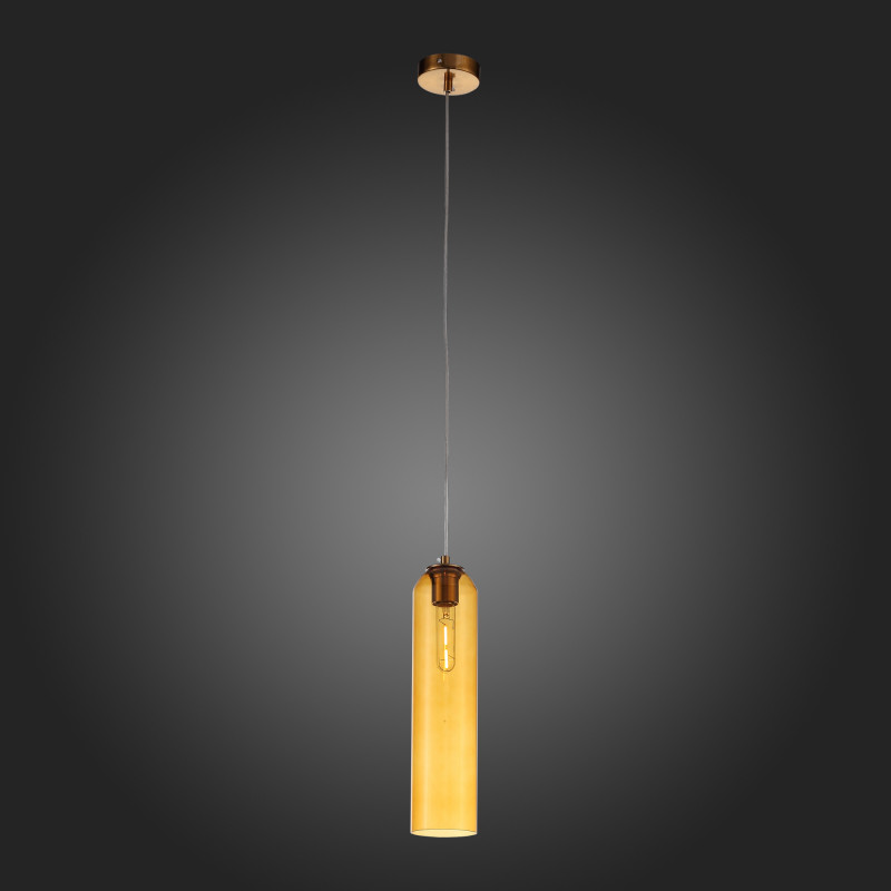 Светильник подвесной 10 см, 60W, ST LUCE CALLANA SL1145.393.01 Латунь