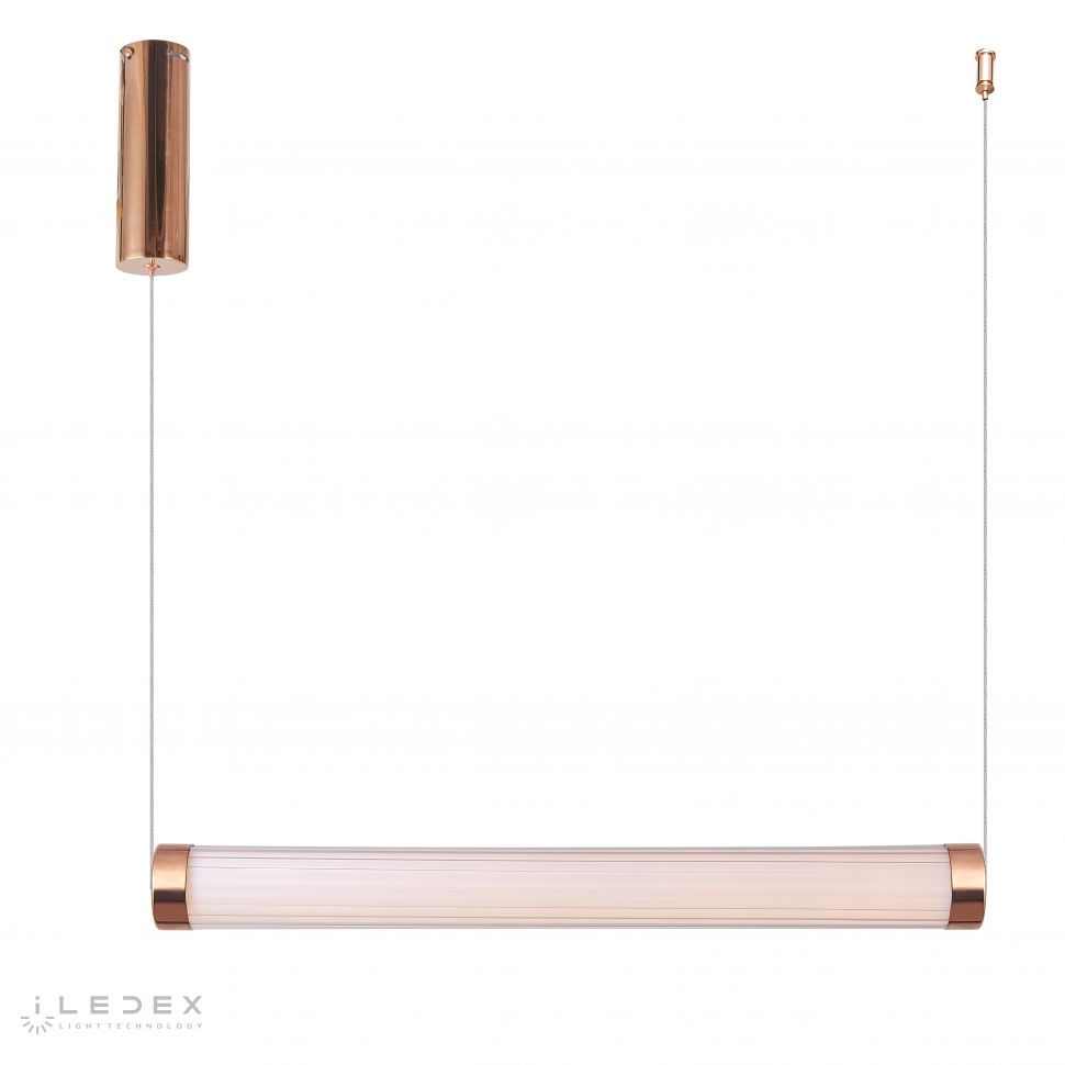 Подвесной светильник 6-200 см, LED*14W, 4000K, iLedex Rocks 2301-800 BR, Латунь