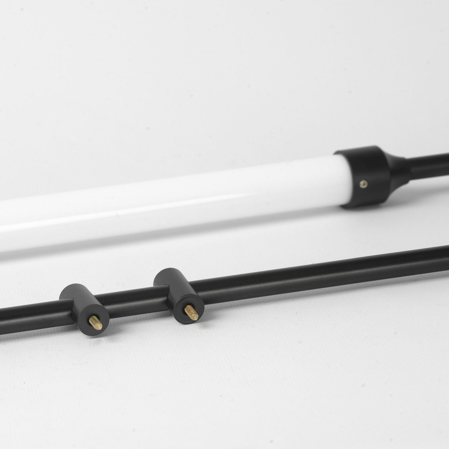 Линейно-подвесной светильник 120*10*170 см, 1*LED*25W 4000K черный Lussole Bradford LSP-7154