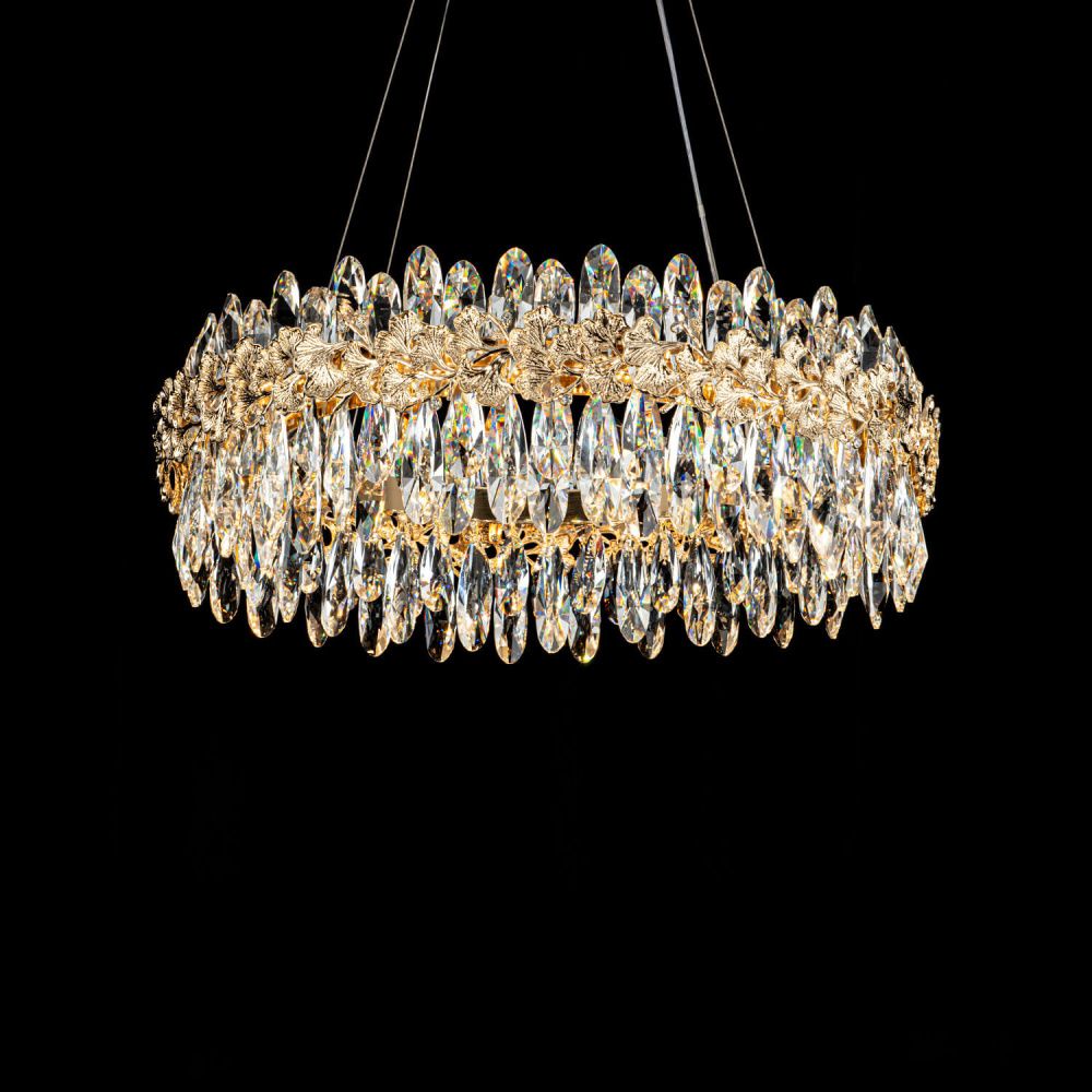 Люстра *60*20-160 см, *LED*73W, 3000-6000K, MODELUX  ML.9888.600 GD, Золото