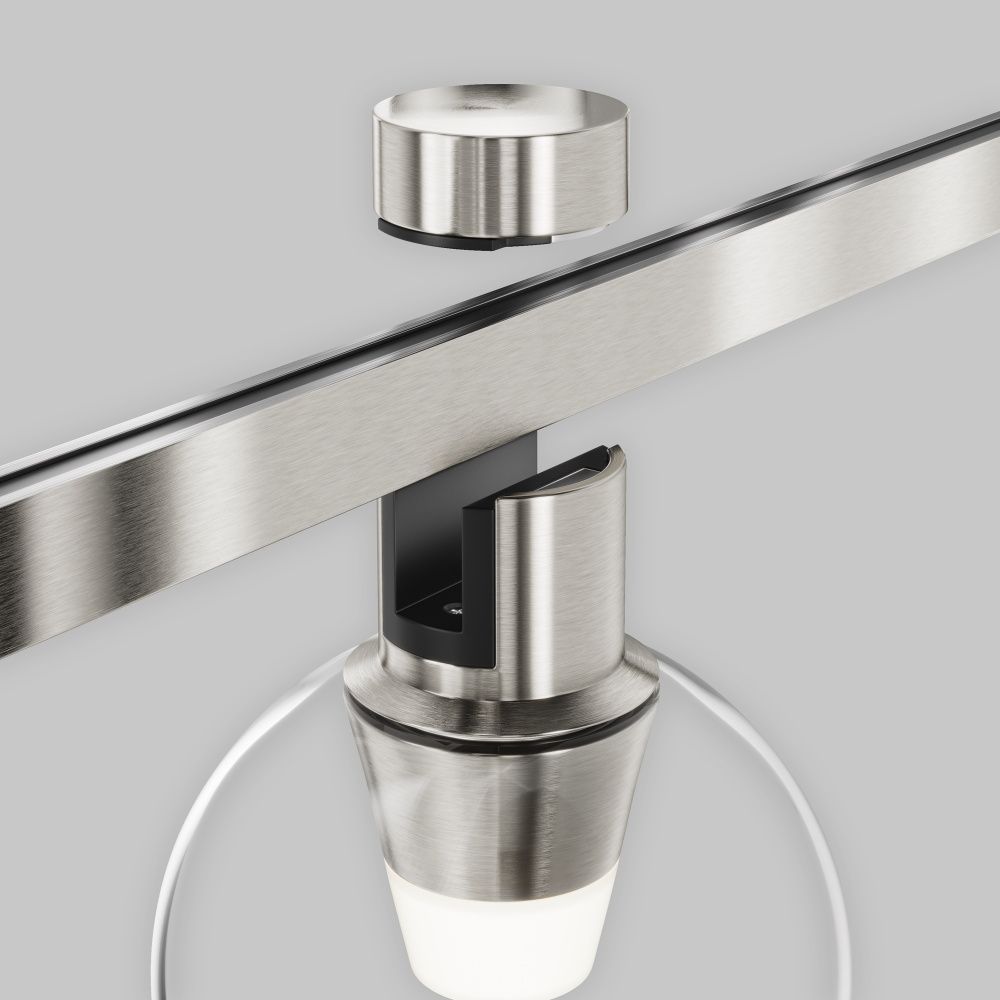 Трековый светильник  TR148-1-3W4K-PT **-11,5 см, *LED*3W, 4000K, Maytoni technical FLARITY TR148-1-3W4K-PT, Платина