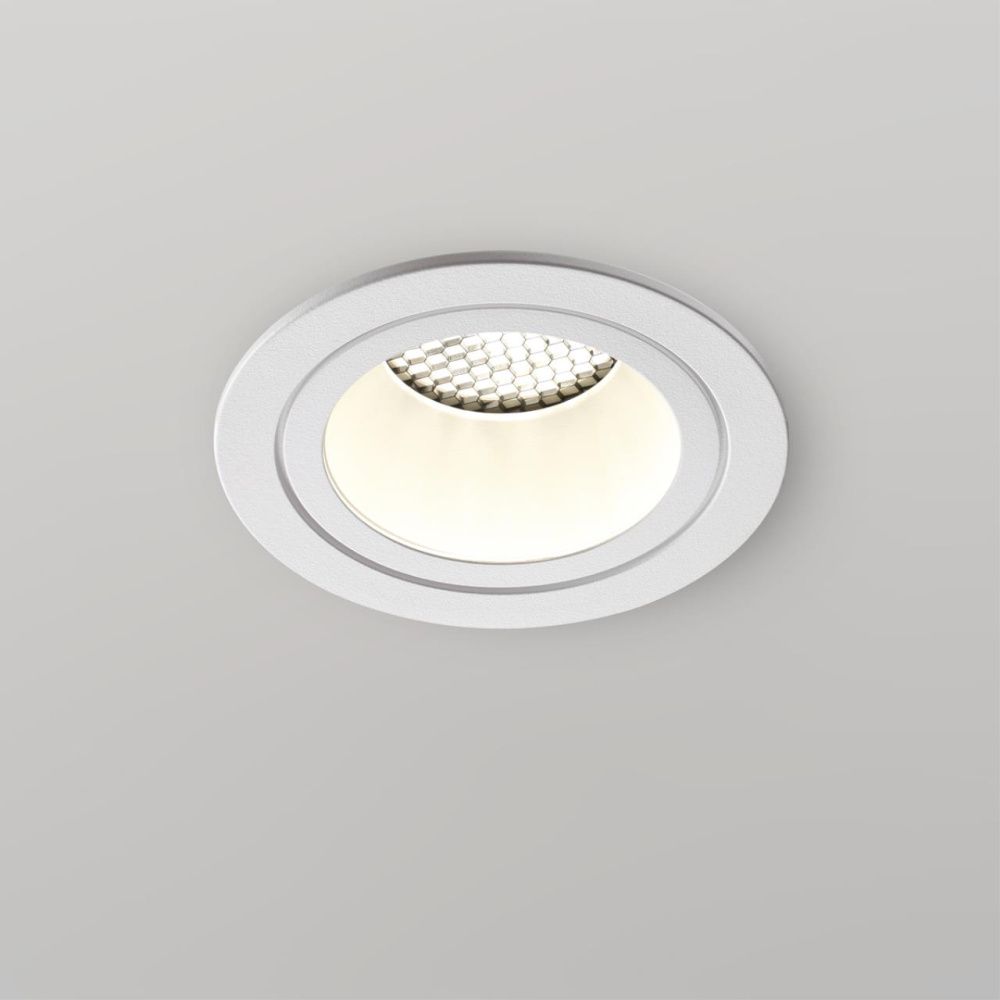 Светильник встраиваемый 9*9*5 см, вр 8,5 см, 1*GU10*50W, Novotech Morus 370999, белый