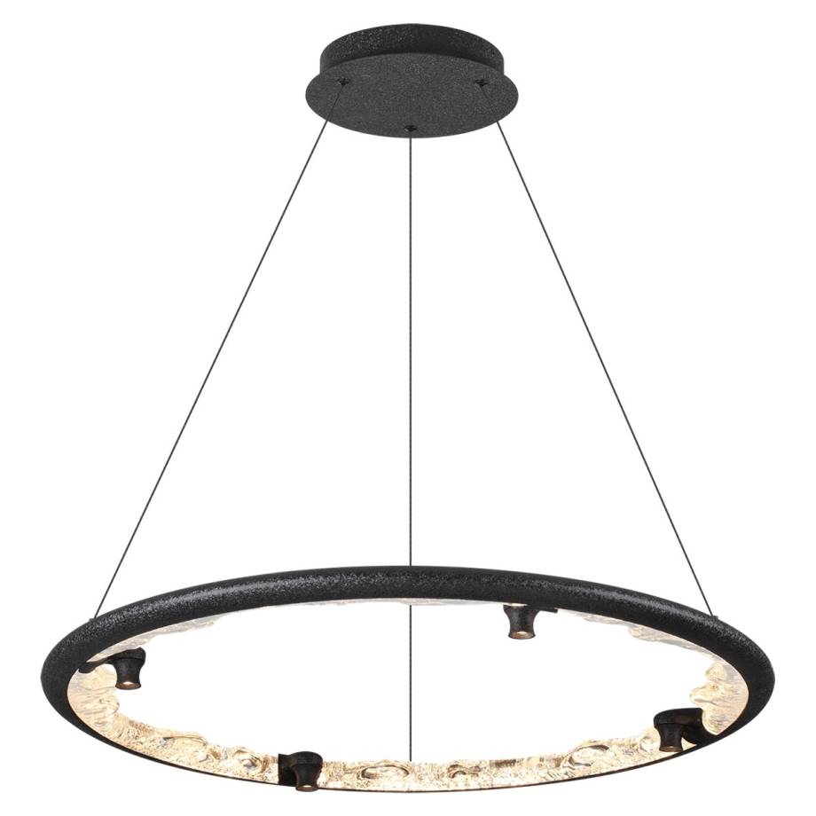 Светильник 80 см, 73W, 3000/4000/5700K, Odeon Light CAYON 7001/55L, черный