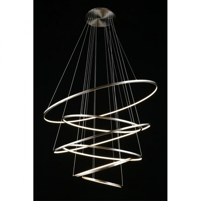 Каскадная люстра 120*120-300 см 243W, 4000K, Aployt Monisia APL.020.13.243, хром
