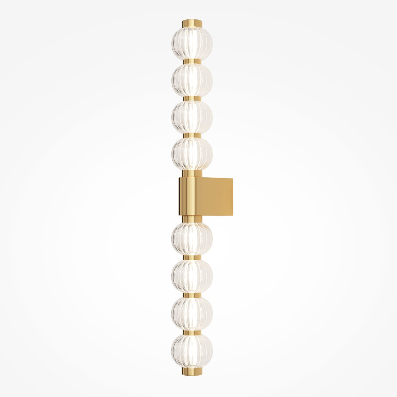 Бра 13,5*9*76 см, LED, 19W, 3000К, Maytoni Amulet MOD555WL-L13G3K золотой