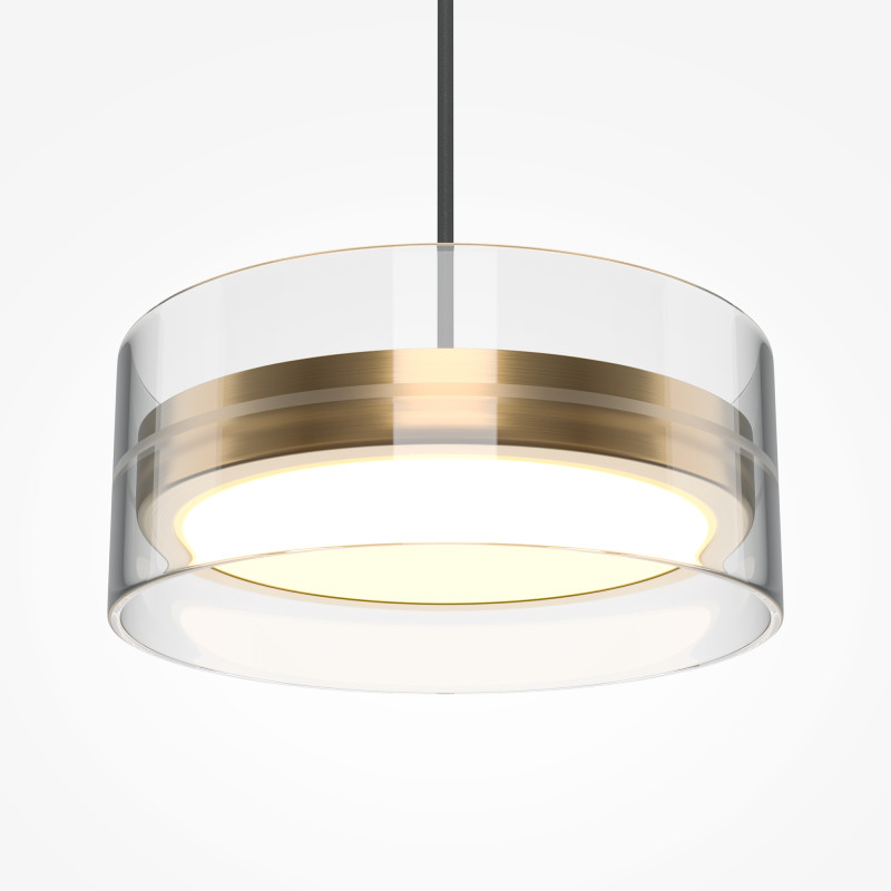 Подвесной светильник 25*25*327,5 см, LED, 3000К, Maytoni Dress code MOD348PL-L18BBS3K черный