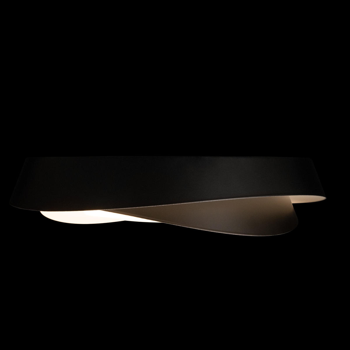 Потолочный светильник 48*10 см, 1*LED*30W 4000K LOFT IT Petale 10256 Black черный
