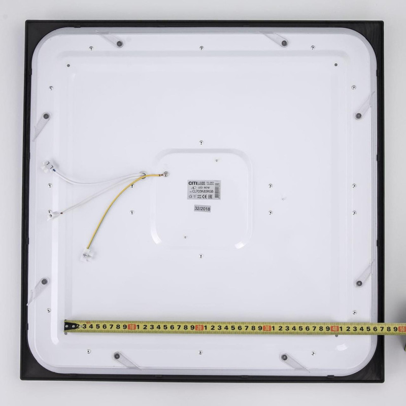 Светильник 58 см, 95W, 3000-5500K с Алисой Citilux Старлайт Смарт CL703AK80G, хром
