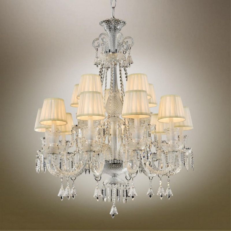 Подвесная люстра 85*140-180 см, 15*E14, 40W, Aployt Lara APL.710.03.15, хром