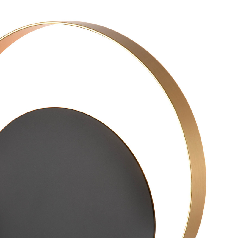 Бра 13*26*26 см, 1*G9 латунь, черный Vele Luce Saturno VL5764W11