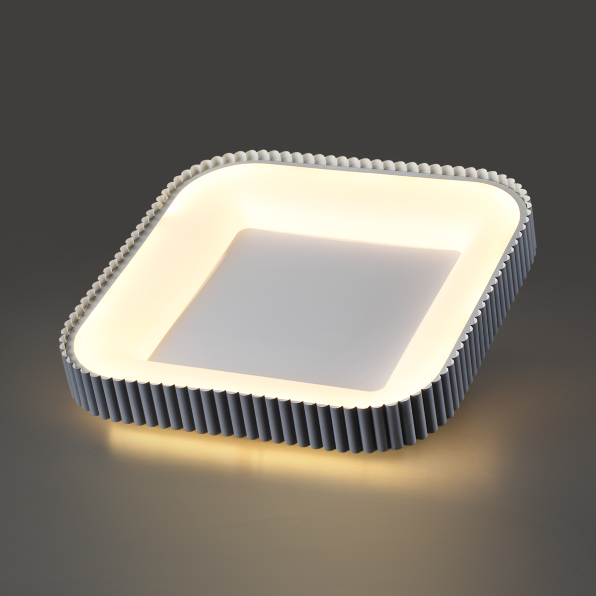 Светильник 50 см, 70W, 3000-6000K, Sonex 7768/56L, белый-черный
