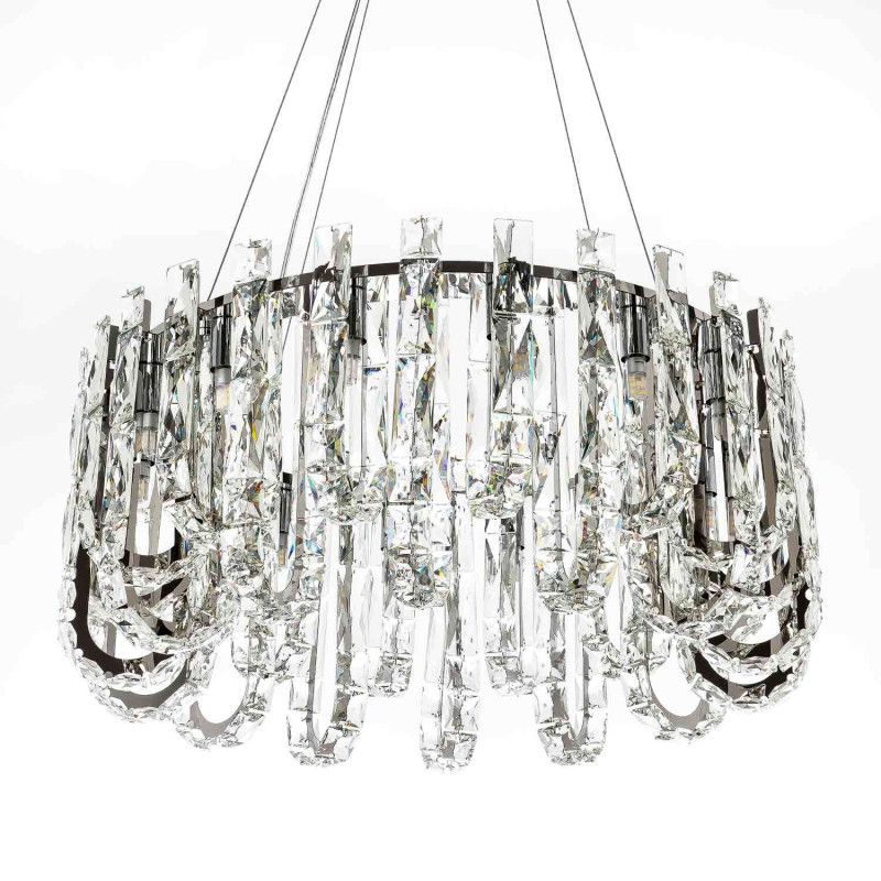 Подвесная люстра 60 см MODELUX ML.6621.14 CR хром