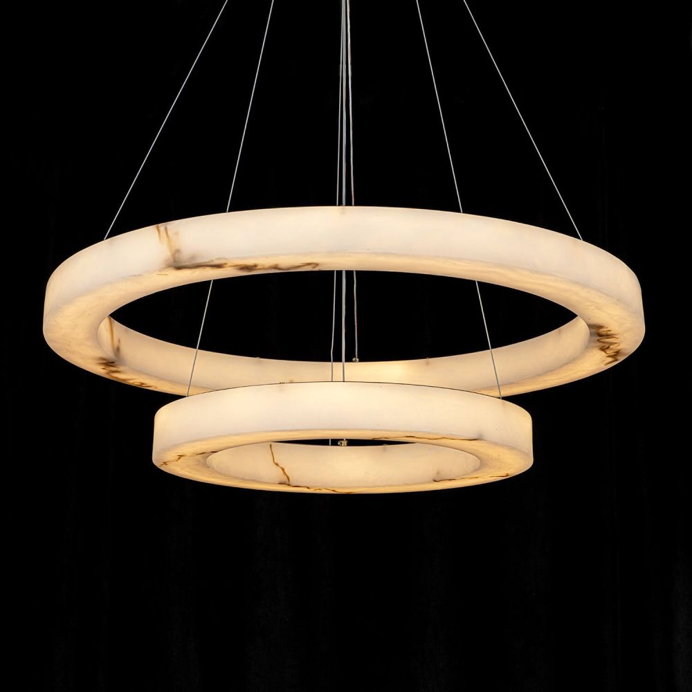 Подвесной светильник *80/50*6/6-180 см, *LED*78W, 3000-6000K, MODELIGHT  MDL.8484.800.500PL BS, Латунь